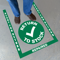 Return to Stock Superior Mark Floor Sign Kit