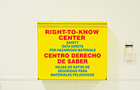 Right To Know Bilingual Storage Cabinet