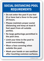 Social Distancing Pool Requirements