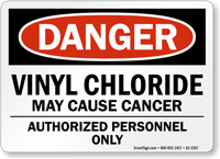 Vinyl Chloride May Cause Cancer Danger Sign