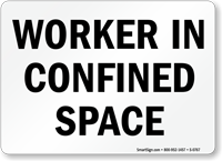 Worker In Confined Space