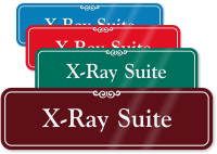 X Ray Suite Sign