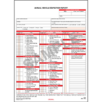 Annual Vehicle Inspection Reports