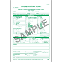 Detailed Driver's Vehicle Inspection Report