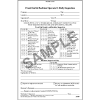 Front End Loader & Backhoe Inspection