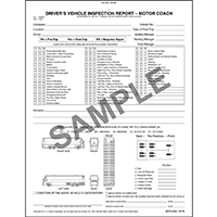 Motorcoach Inspection Report