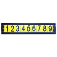Plastic Tag Channel Holder 9 Tags