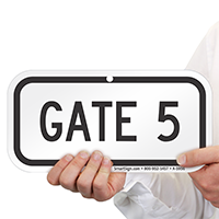 GATE 5 Signs