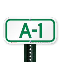 Parking Space Signs A-1