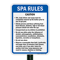 Connecticut Spa Rules Sign