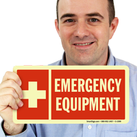 Emergency Equipment GlowSmart Sign