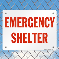 Fire and Emergency Shelter Sign