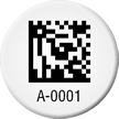 Create Circular 2D Barcode Asset Tags