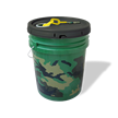 Portable Bucket with 100 ft. Plastic Chain