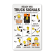 Truck Signals Wallet Card