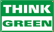 Think Green Banner