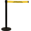 Retractable Crowd Control Barrier