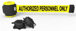 Authorized Personnel Only Magnetic Barrier System