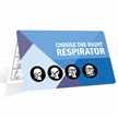 Choose The Right Respirator Bi-Fold Safety Wallet Card