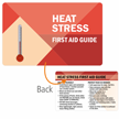 Heat Stress First Aid Guide Safety Wallet Card