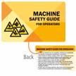 Machine Safety Guide For Operators Heavy Duty Wallet Card