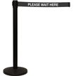 Retractable Crowd Control Barrier