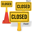 Closed ConeBoss Sign