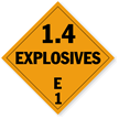 Class 1.4E Explosives