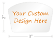 Custom Design Hardhat Labels Breadloaf