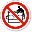 Do Not Climb ISO Sign