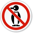 Do Not Freeze Symbol ISO Prohibition Circular Sign