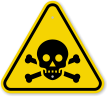 ISO Toxic, Poison Symbol Warning Sign