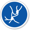Lymphatic Symbol ISO Circle Sign