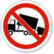 No Dumping Symbol ISO Prohibition Circular Sign