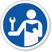 Consult Service Manual Symbol ISO Sign