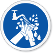 Wash Your Hands ISO Sign