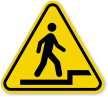 ISO Watch Step Up Symbol Sign