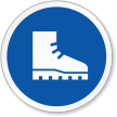 Wear Foot Protection ISO Sign
