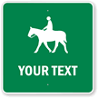 Custom Horse Graphic Sign