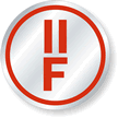 II F Floor Truss Sign Circular