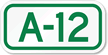 Parking Space Sign A 12