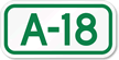 Parking Space Sign A 18