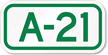 Parking Space Sign A 21