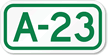 Parking Space Sign A 23