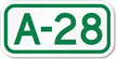 Parking Space Sign A 28