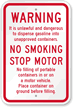Warning   No Smoking Sign