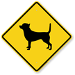 Chihuahua Symbol Guard Dog Sign