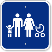 Family Parking Lot Sign