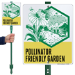 Pollinator Friendly Garden Lawn Sign And Stake Kit