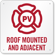 New Jersey PV Roof Mounted and Adjacent Solar Panel Sign
